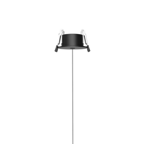 Светильник подвесной LED встраиваемый Kilda 8436 Mantra чёрный 1 лампа, основание чёрное в стиле современный хай-тек встраиваемый фото 3