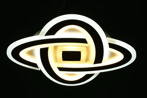 Светильник потолочный LED с пультом Melzo OML-09007-152 Omnilux белый 1 лампа, основание белое в стиле хай-тек с пультом фото 4