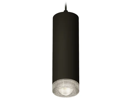 Светильник подвесной Techno spot XP7456001 Ambrella light чёрный 1 лампа, основание чёрное в стиле современный хай-тек 