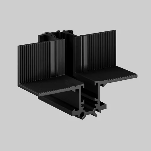 Коннектор угловой внутренний под шпаклевку , встраиваемый Magnetic track system Levity TRA184ICL-13B Maytoni чёрный в стиле современный хай-тек для светильников серии Magnetic track system Levity встраиваемый levity магнитная фото 6