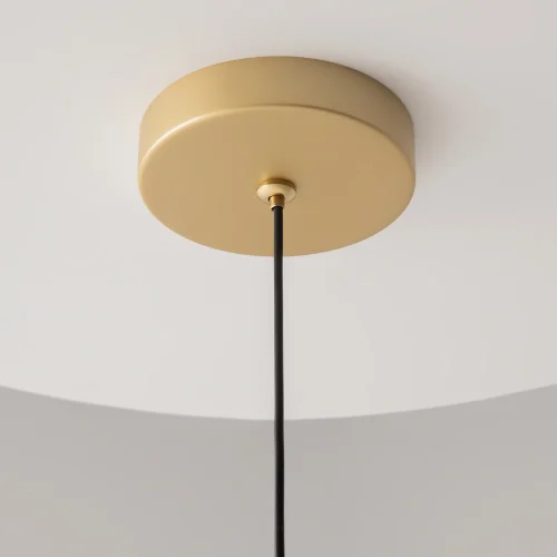 Светильник подвесной Pro Focus MOD161PL-01G1 Maytoni золотой на 1 лампу, основание золотое в стиле современный трубочки фото 14