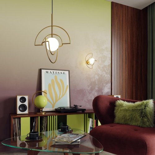 Светильник подвесной ЛЕД Futurum 7195/3L Odeon Light белый на 1 лампу, основание бронзовое в стиле хай-тек фото 2 Светильник подвесной ЛЕД Futurum 7195/3L Odeon Light белый на 1 лампу, основание бронзовое в стиле хай-тек фото 2