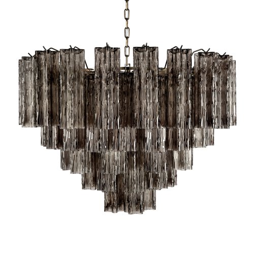 Люстра подвесная Мурано / Murano 10580/800 Smoke LOFT IT дымчатая на 18 ламп, основание бронзовое в стиле арт-деко современный фото 3 Люстра подвесная Мурано / Murano 10580/800 Smoke LOFT IT дымчатая на 18 ламп, основание бронзовое в стиле арт-деко современный фото 3