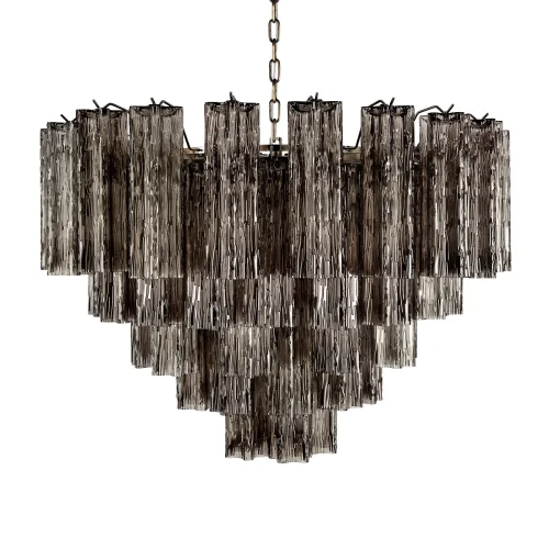Люстра подвесная Мурано / Murano 10580/800 Smoke LOFT IT дымчатая на 18 ламп, основание бронзовое в стиле арт-деко современный фото 3 Люстра подвесная Мурано / Murano 10580/800 Smoke LOFT IT дымчатая на 18 ламп, основание бронзовое в стиле арт-деко современный фото 3