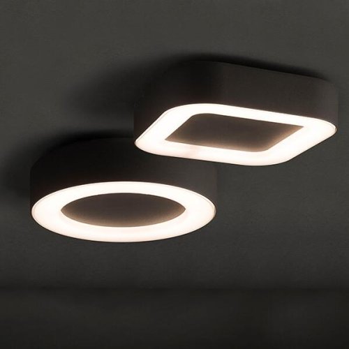 Потолочный светильник LED Merida Led 9514-NW Nowodvorski уличный IP44 серый 1 лампа, плафон белый в стиле современный LED фото 2