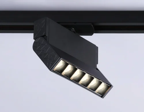 Трековый светильник однофазный LED Track System GL6813 Ambrella light чёрный для шинопроводов серии Track System фото 2