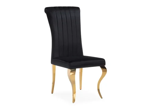 Обеденная группа Кору black / gold 599468 Woodville на 1 , основание в стиле современный скандинавский фото 8