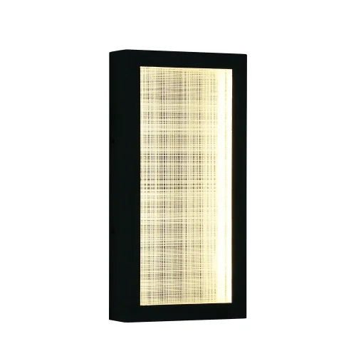 Настенный светильник уличный LED Mist 4298-1W Favourite уличный IP чёрный на 1 лампу, плафон чёрный в стиле современный хай-тек LED