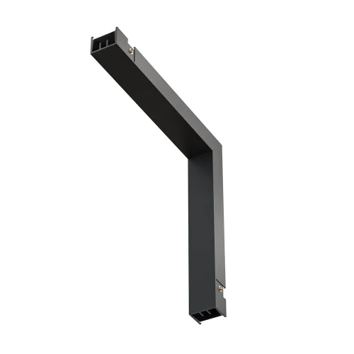 Коннектор питания угловой внутренний Magnetic track system Basity TRA172ICPC-1B Maytoni чёрный в стиле для светильников серии Magnetic track system Basity basity магнитная фото 5