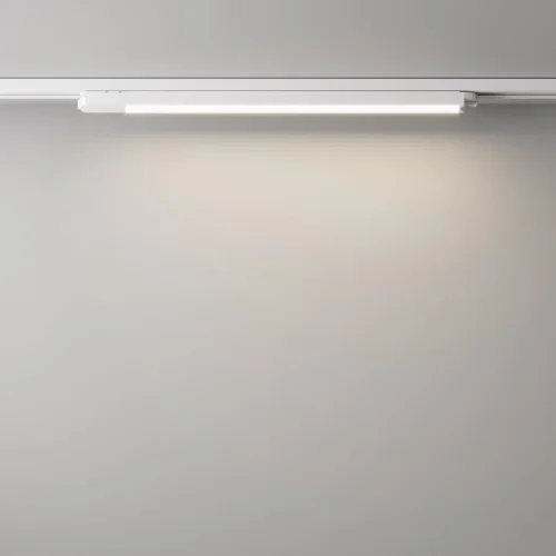 Трековый светильник LED Single phase track system TR000-1-24W4K-W Maytoni белый для шинопроводов серии Single phase track system белый фото 4