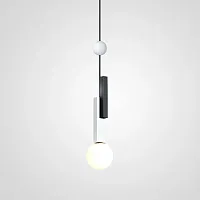Светильник подвесной PANSY D18 White 167819-26 ImperiumLoft белый 1 лампа, основание белое в стиле современный 