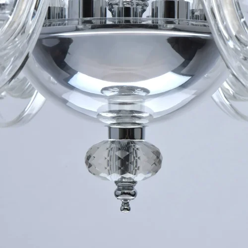 Люстра подвесная Элла 483013306 MW-Light без плафона на 6 ламп, основание хром в стиле классический  фото 11