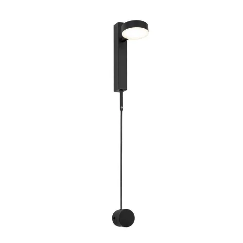 Бра LED Spiner 4062-1W Favourite белый на 1 лампу, основание чёрное в стиле хай-тек 