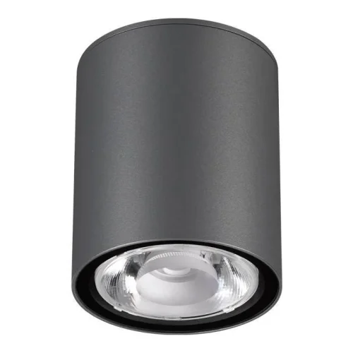 Накладной светильник уличный LED Tumbler 358011 Novotech уличный IP65 серый на 1 лампу, плафон серый в стиле современный LED