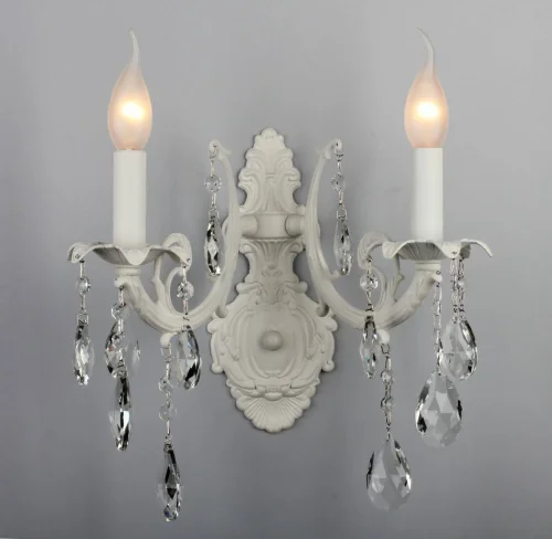 Бра Caserta OML-34001-02 Omnilux белый на 2 лампы, основание белое в стиле классический фото 3