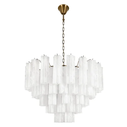 Люстра подвесная Мурано / Murano 10580/800 White LOFT IT белая на 18 ламп, основание бронзовое в стиле арт-деко современный 