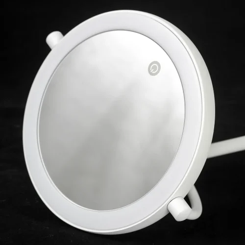 Бра с выключателем LED Bartow LSP-7269 Lussole белый на 1 лампа, основание белое в стиле хай-тек современный зеркало фото 3