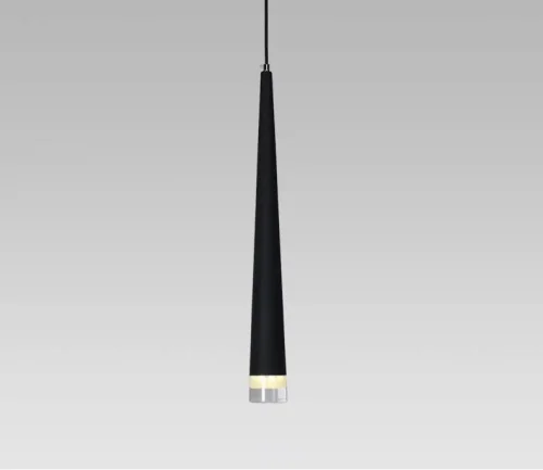 Светильник подвесной LED Capital V2362-PL Moderli чёрный на 1 лампу, основание чёрное в стиле современный фото 4
