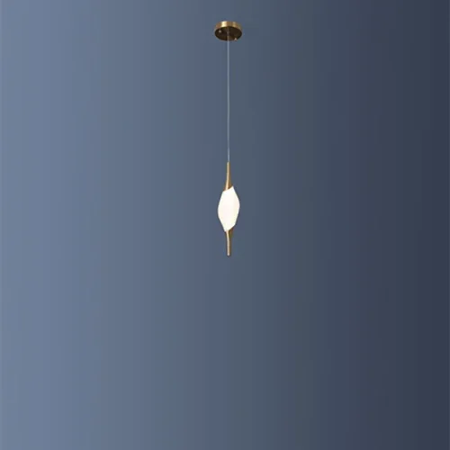 Светильник потолочный FAME B 212905-23 ImperiumLoft прозрачный 1 лампа, основание бронзовое в стиле лофт современный  фото 3