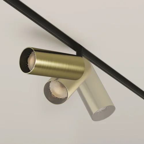 Трековый светильник LED Magnetic track system Exility TR032-2-12W3K-M-BBS Maytoni латунь для шинопроводов серии Magnetic track system Exility чёрный латунь фото 17