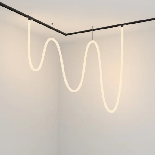 Трековый светильник подвесной LED Magnetic track system Exility Tau TR101-2-100W3K-B Maytoni белый для шинопроводов серии Magnetic track system Exility белый фото 5