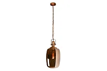 Светильник подвесной Edition A1509/300/B3 BR iLamp коричневый 1 лампа, основание коричневое в стиле современный выдувное