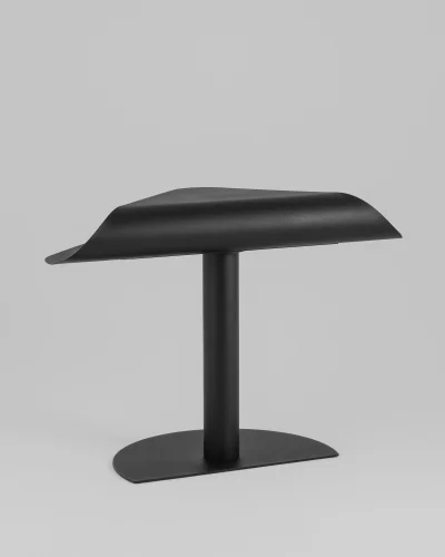 Журнальный столик Cornea, металл, черный УТ000041894 Stool Group столешница из фото 4