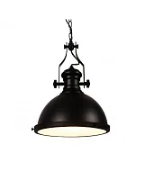 Светильник подвесной Eligio LDP 6863-3 BK+WT Lumina Deco чёрный на 3 лампы, основание чёрное в стиле лофт 