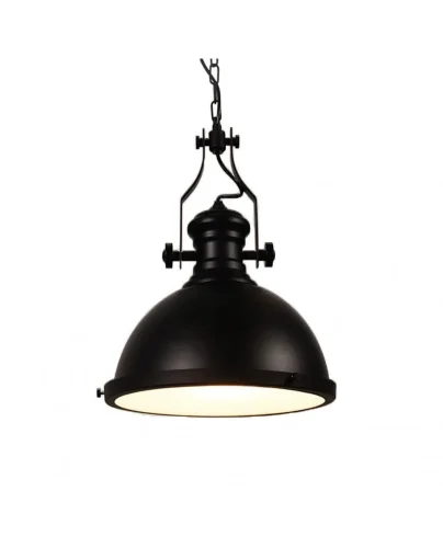 Светильник подвесной Eligio LDP 6863-3 BK+WT Lumina Deco чёрный на 3 лампы, основание чёрное в стиле лофт 