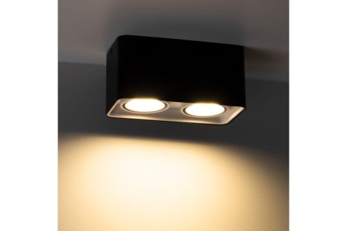 Светильник накладной Arton 51408 4 Ritter чёрный 2 лампы, основание чёрное в стиле современный прямоугольный фото 2