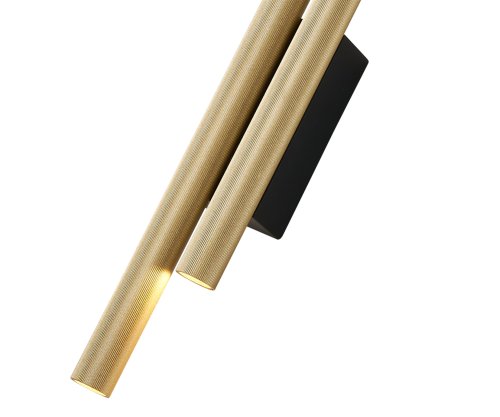 Бра LED Элени 08463-382,33-19 Kink Light золотой на 4 лампы, основание чёрное в стиле современный минимализм фото 2