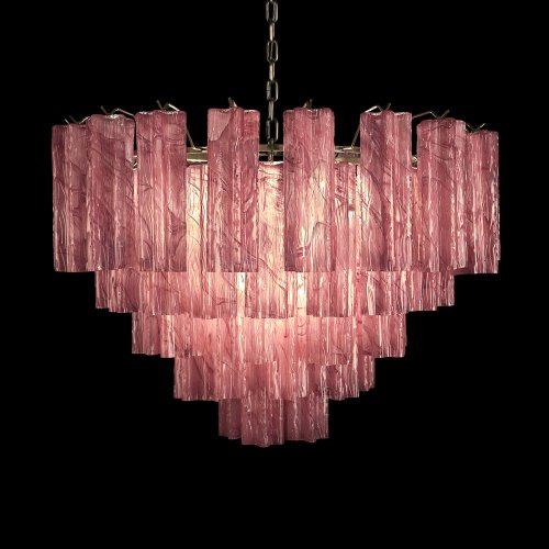 Люстра подвесная Мурано / Murano 10580/800 Pink LOFT IT розовая на 18 ламп, основание бронзовое в стиле арт-деко современный фото 4 Люстра подвесная Мурано / Murano 10580/800 Pink LOFT IT розовая на 18 ламп, основание бронзовое в стиле арт-деко современный фото 4