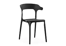 Пластиковый стул Vite black 15597 Woodville, /, ножки/пластик/чёрный, размеры - ****490*480
