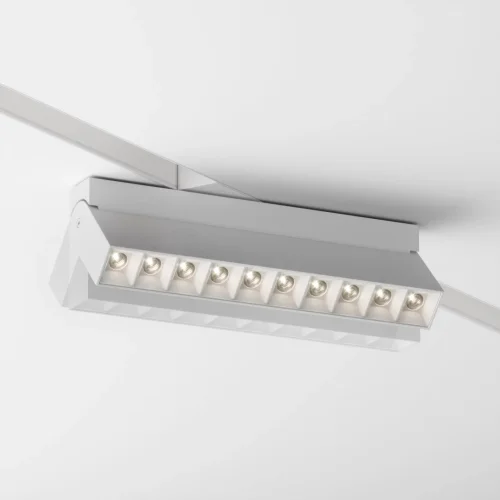 Трековый светильник LED Magnetic track system Gravity TR077-2-20W3K-W Maytoni белый для шинопроводов серии Magnetic track system Gravity белый фото 4