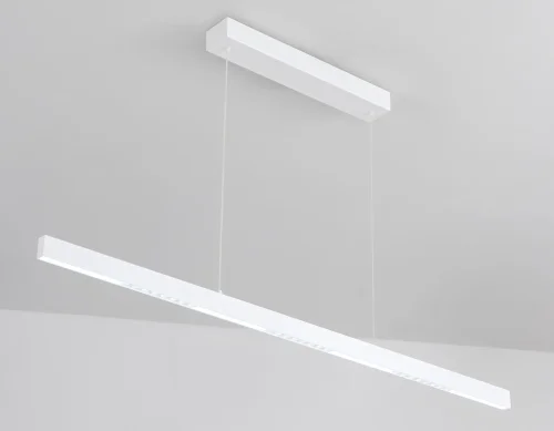 Светильник подвесной LED FL5831 Ambrella light белый 1 лампа, основание белое в стиле современный хай-тек  фото 3