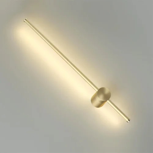 Бра LED Bram 5678/8WL Lumion золотой на 1 лампа, основание золотое в стиле хай-тек отражённый свет фото 3