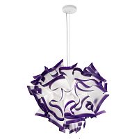 Люстра подвесная Слизия / Clizia 10593/600 Purple LOFT IT фиолетовая белая на 4 лампы, основание в стиле Люстра подвесная Слизия / Clizia 10593/600 Purple LOFT IT фиолетовая белая на 4 лампы, основание в стиле