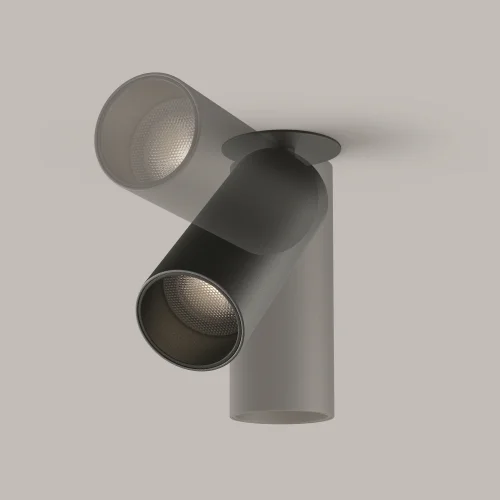 Светильник точечный Focus Led C053CL-L12W4K-W-B Maytoni чёрный на 1 лампу, основание чёрное в стиле хай-тек современный фото 15