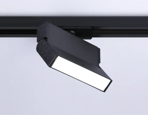 Трековый светильник однофазный LED Track System GL6803 Ambrella light чёрный для шинопроводов серии Track System фото 3