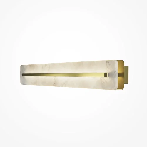 Бра LED Albatre MOD366WL-L14BS3K Maytoni бежевый на 1 лампу, основание латунь в стиле хай-тек современный фото 4