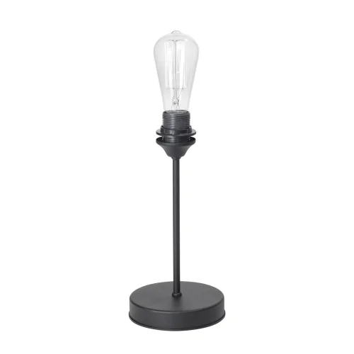 Настольная лампа V4433-1/1L Vitaluce без плафона 1 лампа, основание чёрное металл в стиле лофт 