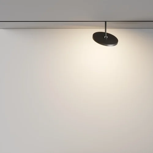 Трековый светильник LED Magnetic track system Exility TR131-2-15W3K-B Maytoni белый для шинопроводов серии Magnetic track system Exility чёрный фото 4
