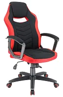 Геймерское кресло Stels T Ткань Красный EP-321 Stels Black/Red Everprof, красный/ткань, ножки//, размеры - 940*1060***610*