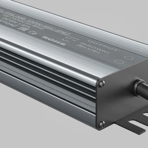 Блок питания 48V 100Вт IP67 Power Supply Magnetic PSL008-100W-48V-IP67 Maytoni серебряный в стиле современный для светильников серии Power Supply Magnetic магнитный s35 gravity магнитная radity радиусная магнитная exility тонкая магнитная фото 6