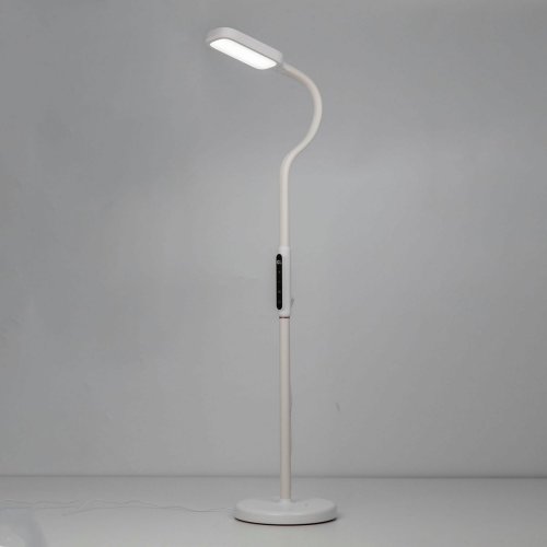 Торшер (настольная лампа) LED Марк CL804020 Citilux для чтения гибкий белый 1 лампа, основание белое в стиле хай-тек
 фото 4