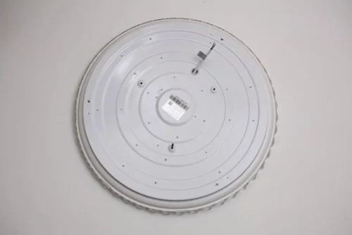 Светильник потолочный LED с пультом 10270/S LED Escada прозрачный 1 лампа, основание белое в стиле современный с пультом фото 2