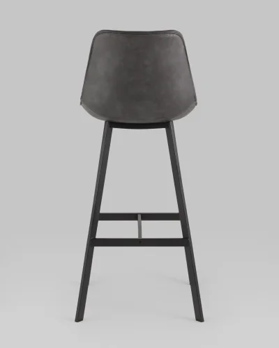Стул барный TEXAS, экокожа, серый УТ000038913 Stool Group, /, ножки//, размеры - *1080***475*490 фото 3