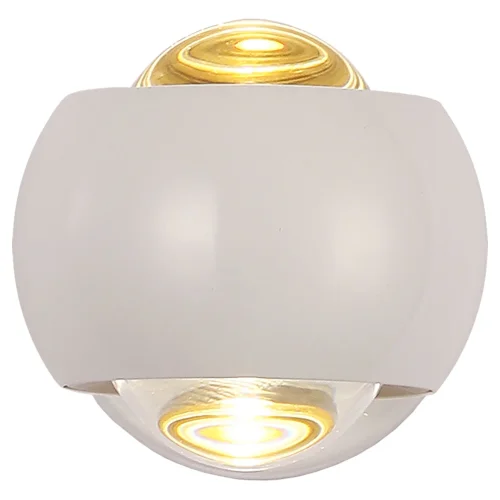 Бра LED Everett LSP-7076 Lussole белый на 1 лампа, основание белое в стиле современный 
