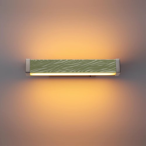 Бра LED Riviera 5451/10WLA Odeon Light белый на 1 лампу, основание никель в стиле классический современный фото 3 Бра LED Riviera 5451/10WLA Odeon Light белый на 1 лампу, основание никель в стиле классический современный фото 3