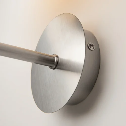 Бра Erich MOD221-WL-01-N Maytoni белый на 1 лампу, основание никель в стиле современный фото 8